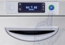 Classeq commercial dishwasher control panel
