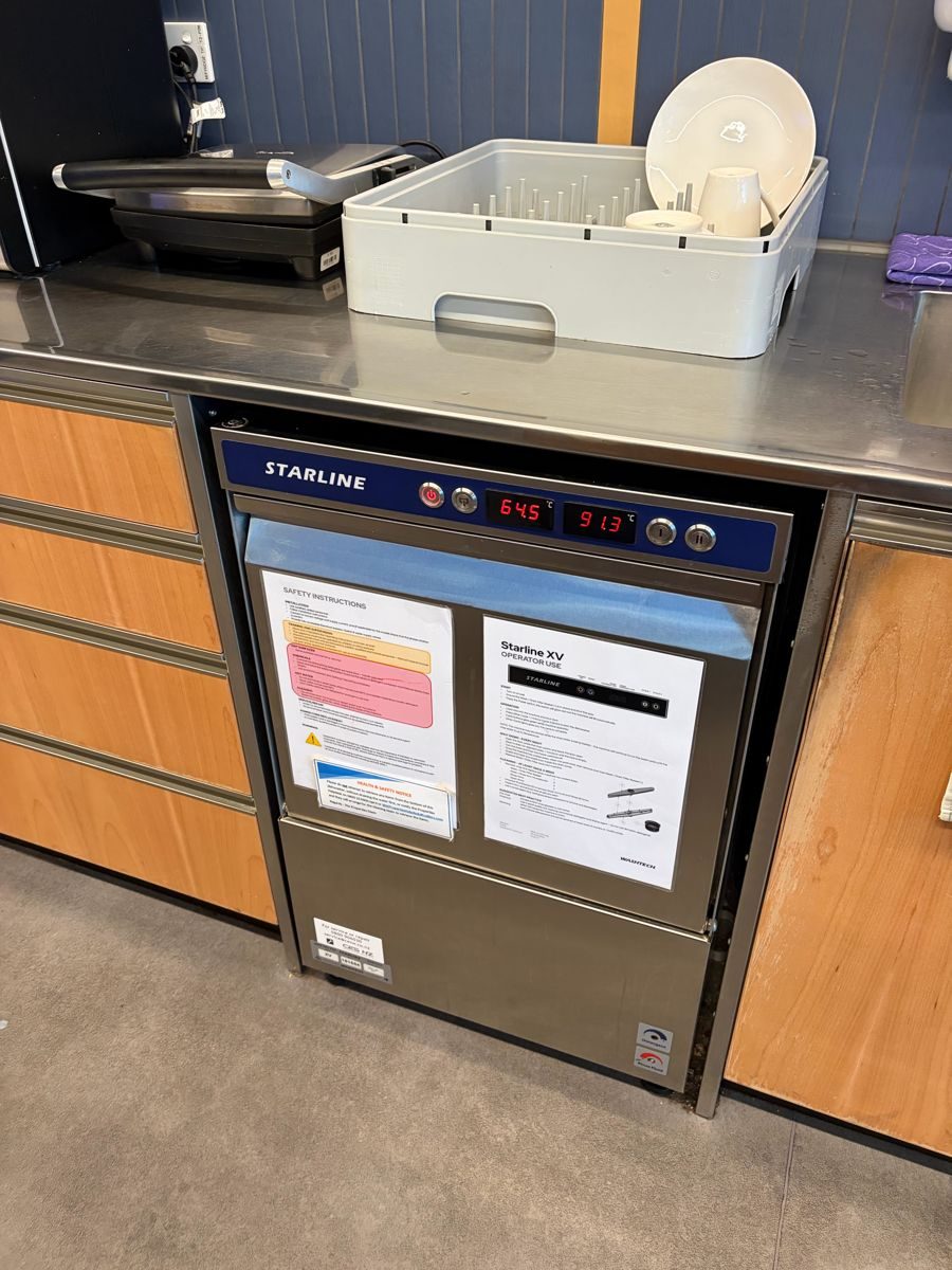 Starline XV undercounter commercial dishwasher serviced by CES Wellington